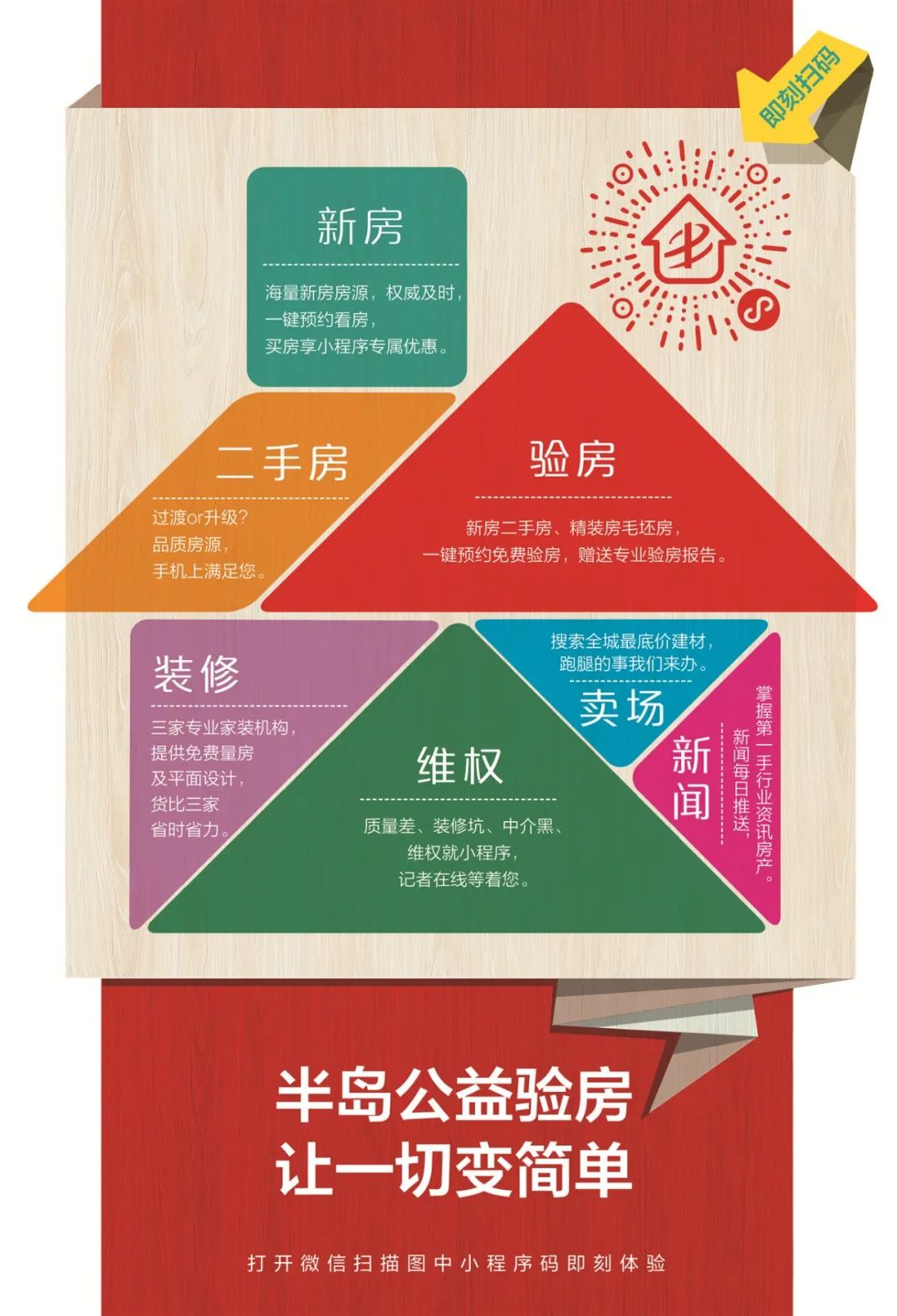 玩转半岛公益验房小程序手把手教你一键解决房子所有问题