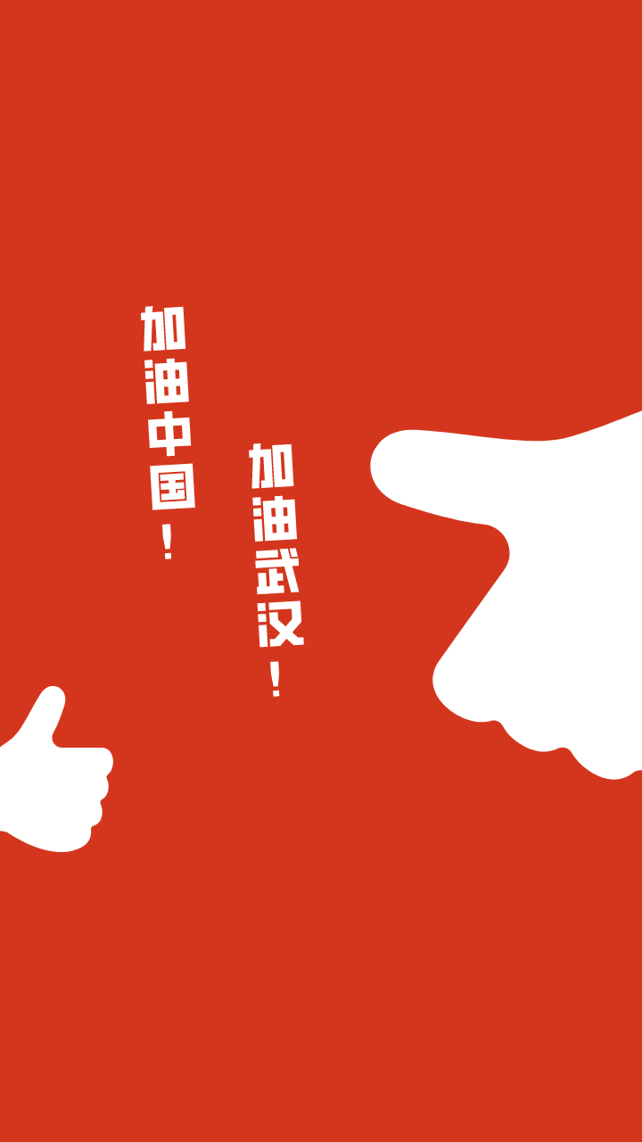 我们一起加油!武汉不怕!