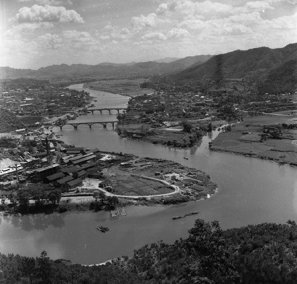 俯瞰浏阳河,黑白照片记录的城市变迁浏阳河俯瞰
