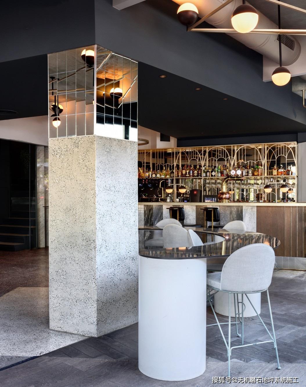 【磨石空间】优雅轻奢风咖啡吧