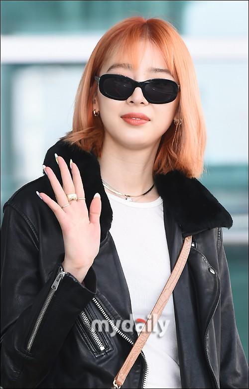 mdphoto韩国女模特irene飞往法国巴黎出席时装秀