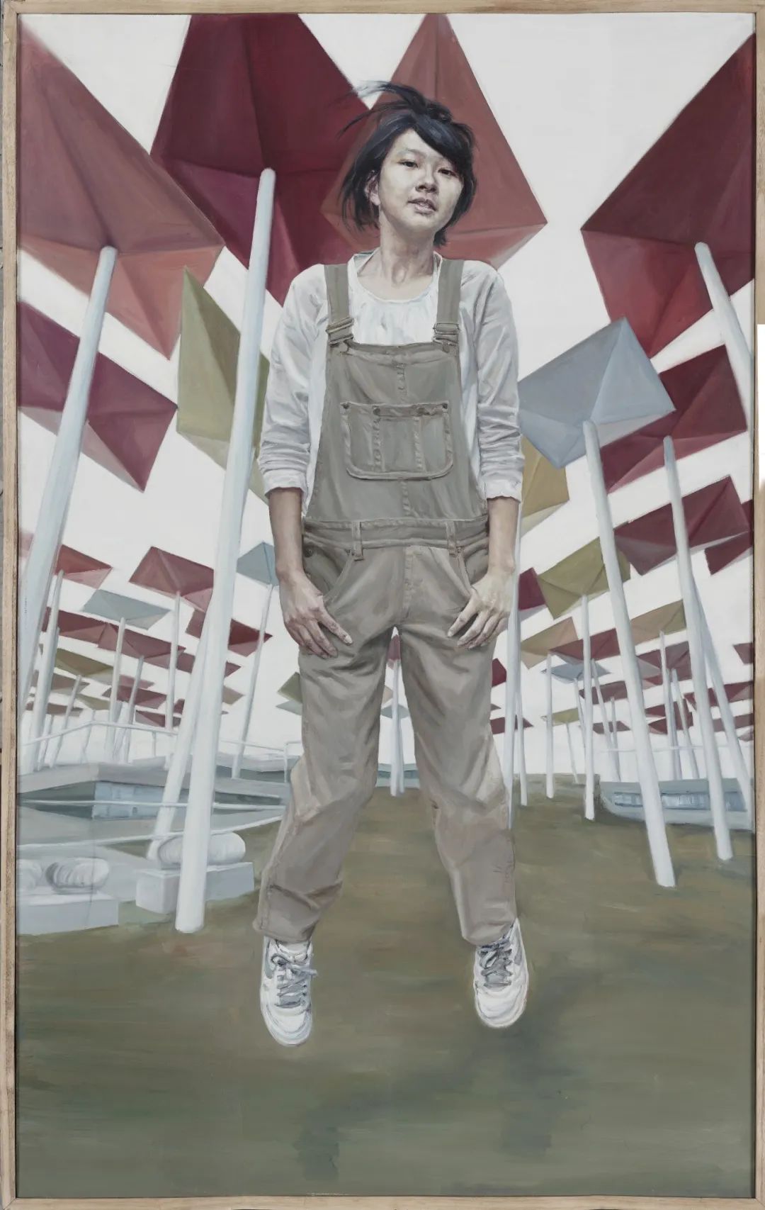 5×100cm 现代 国画沈勇 no.12 130×110cm 现代 油画李海