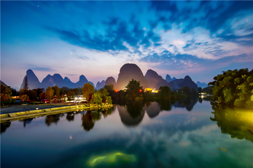 10张图带你看最美的桂林山水，20元人民币背景图，风景美如一幅画 ...