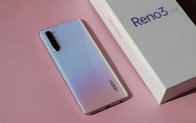 oppo又发真香机轻薄5g活力配色reno3元气版展现手机设计美学