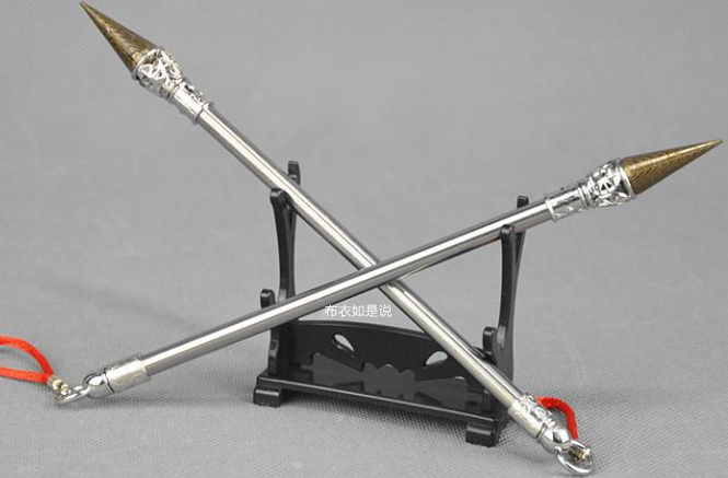 判官笔跟长柄薙刀相比,判官笔,峨嵋刺当属短兵器,这类武器最多仅有30