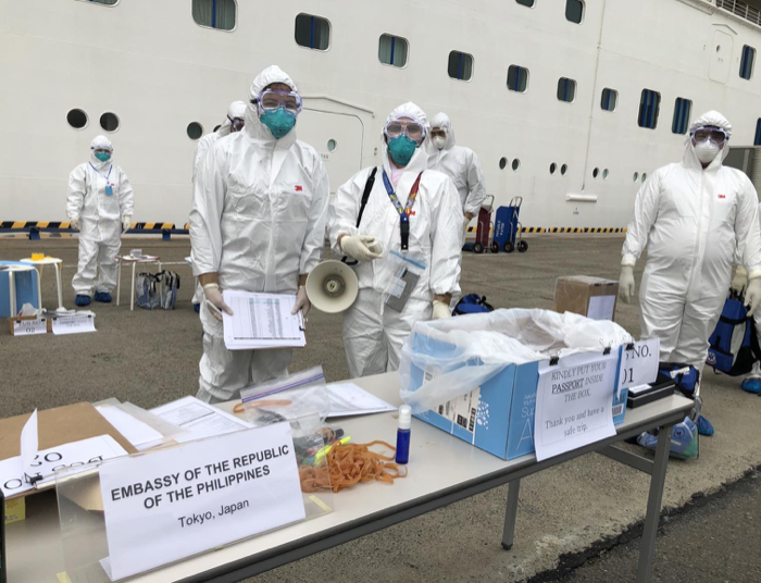 "钻石公主"号邮轮上确诊新冠肺炎的菲律宾公民增至80人