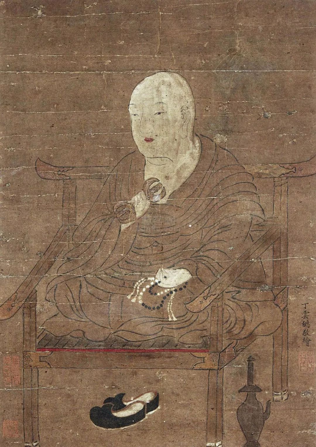 圆润细劲意态毕现明代画家丁云鹏笔下庄严肃穆的佛道人物140幅