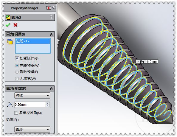 【干货分享】用solidworks建模的木材手钻_螺旋线