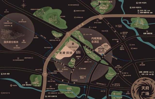 重庆龙湖揽境平面图图片