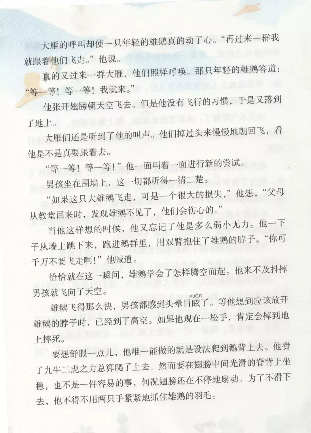 骑鹅旅行记课文内容图片