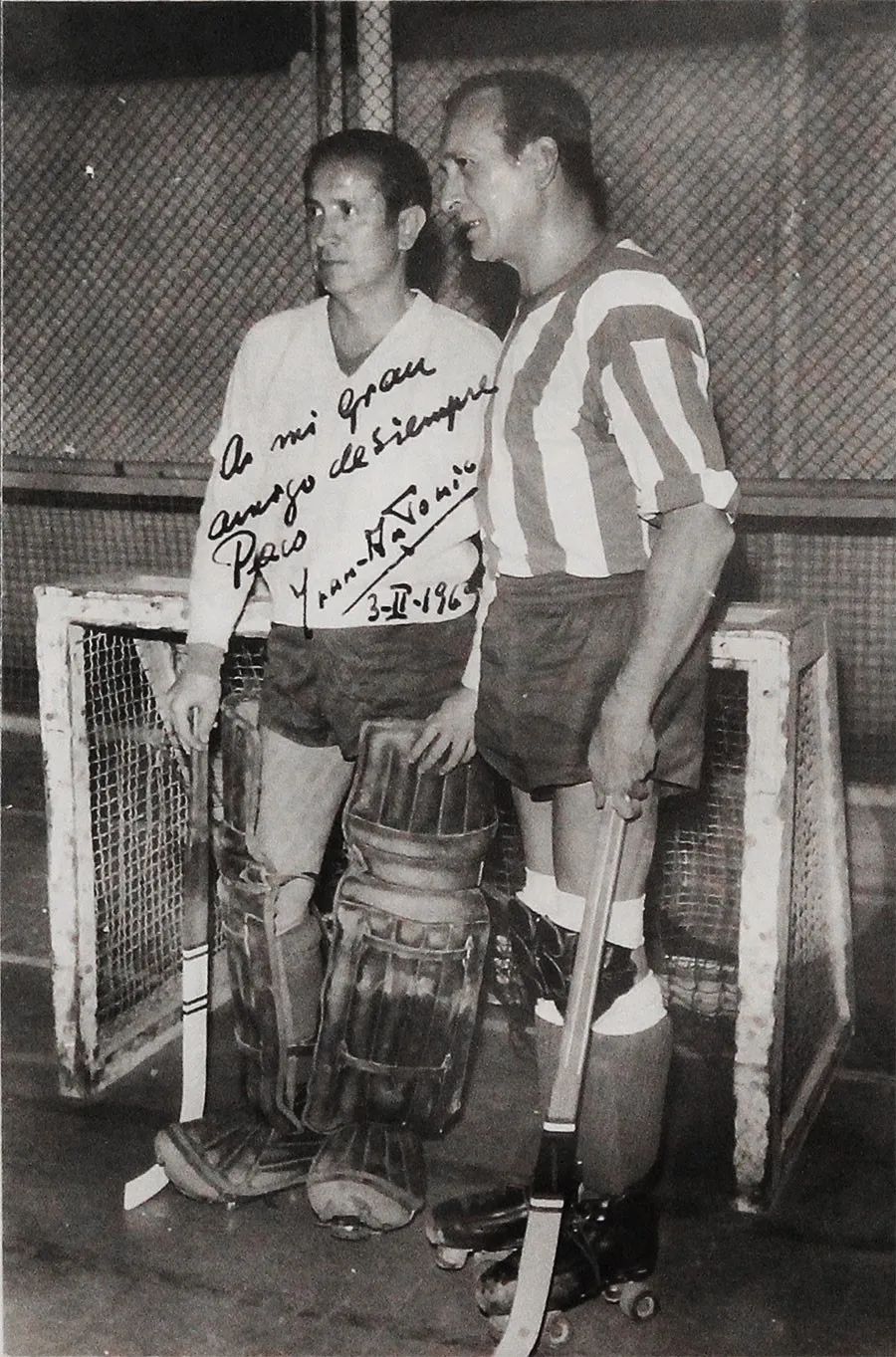 "萨马兰奇年轻时的挚爱—旱冰球"