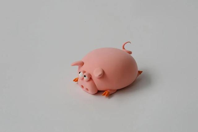 用彩泥做小动物 小猪图片