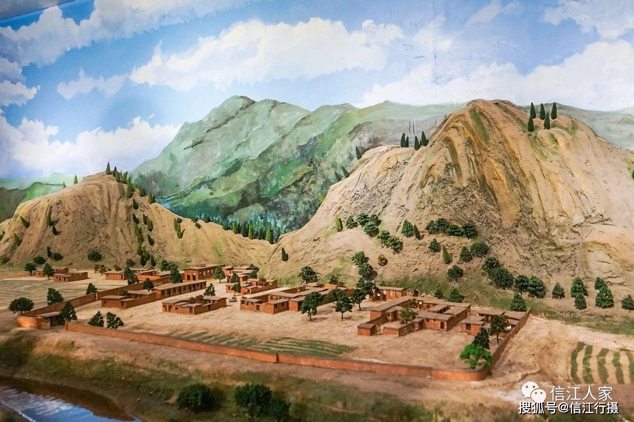 西柏坡地形图街头随拍