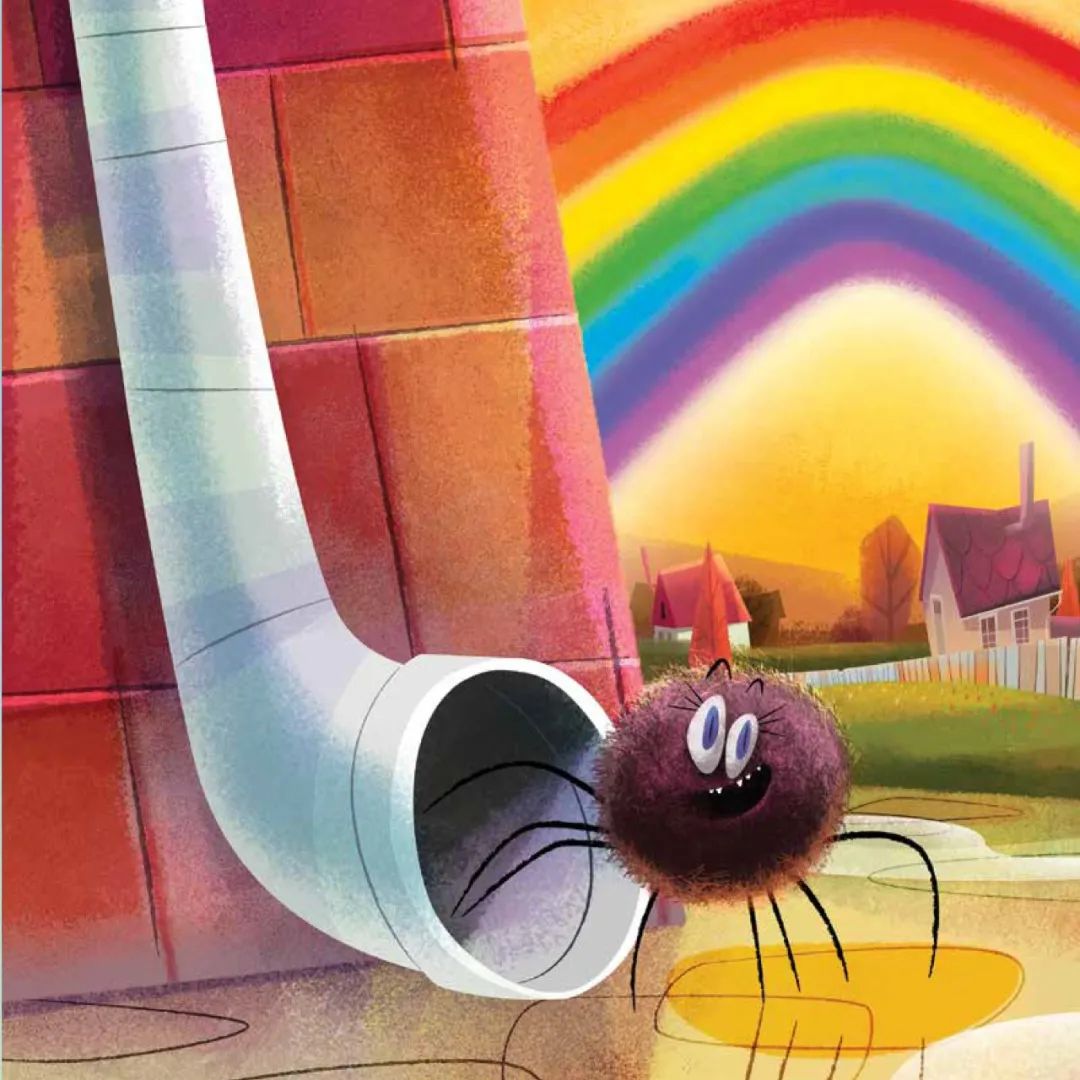 今日打卡跟着辛巴一起学唱英文儿歌eensyweensyspider可爱的小蜘蛛