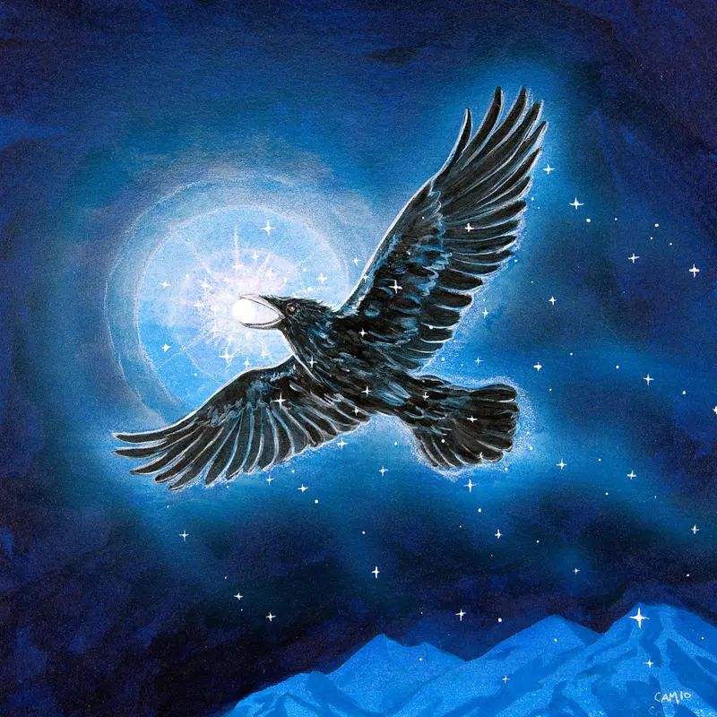 上帝说"要有光"的时候,上帝在说什么?_渡鸦