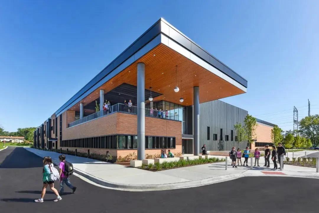 简约国外小学设计