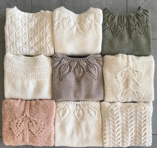 毛衣还是手工编织的有魅力越低调的颜色越有味道你喜欢吗