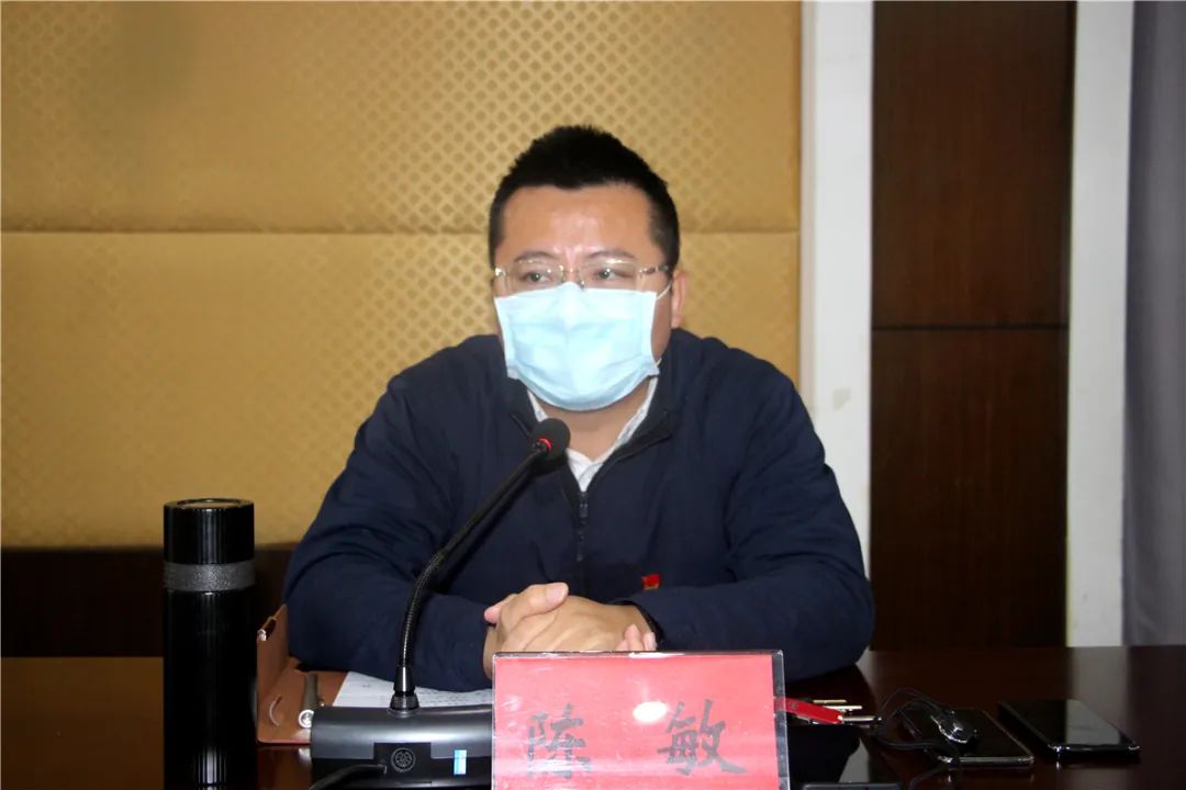 谢柏清,陈敏带队督导调研弋阳重点项目并召开项目调度会议
