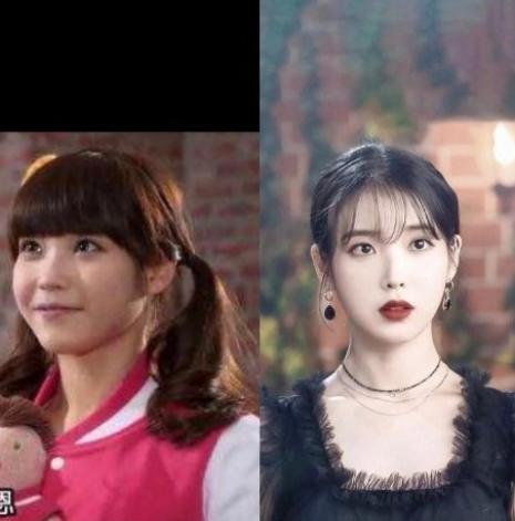 女爱豆减肥前后的差异朴志效变化最大iu雪炫胖胖的也很可爱