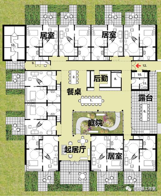 周燕珉新冠疫情下对养老建筑设计的反思2老年人照料设施照料单元划分
