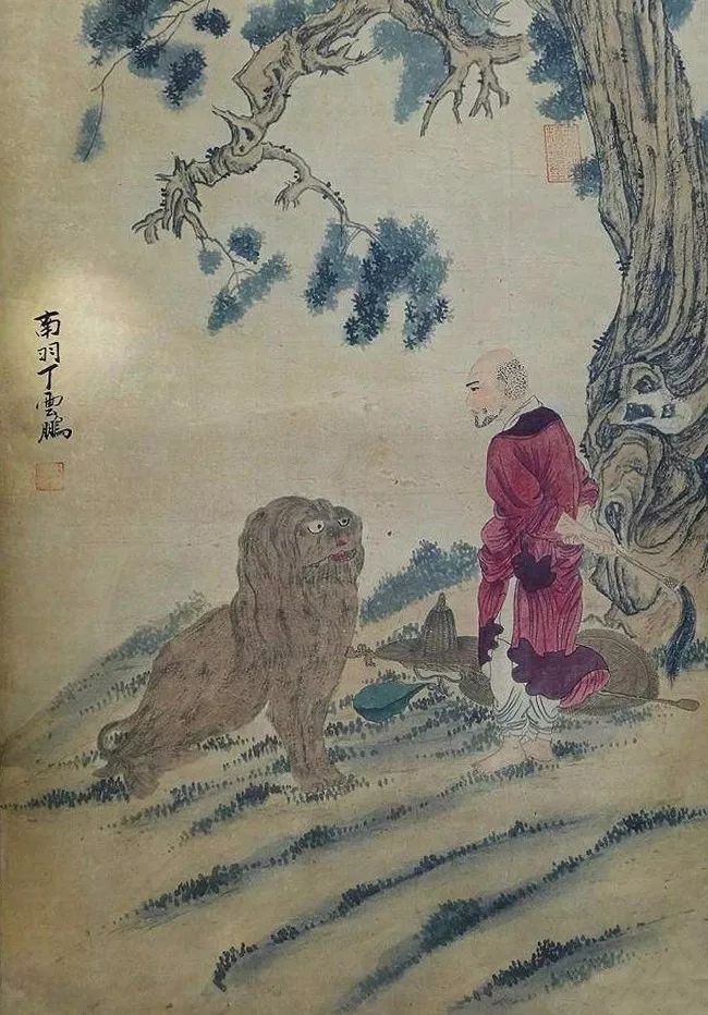 圆润细劲,意态毕现:明代画家丁云鹏笔下庄严肃穆的佛道人物(140幅)