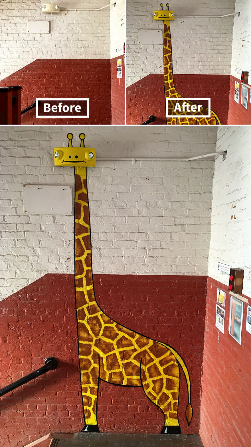 图片[15] - 高雄驳二也有！《２３张市容变身照》纽约「街头艺术家」把街道变得新奇！ - xizi