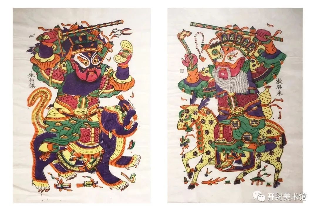 线上展览中国开封木版年画国际民俗版画展