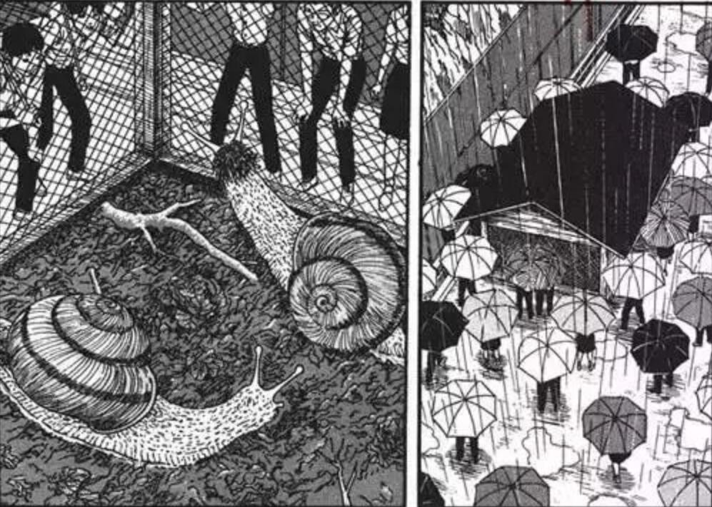 伊藤润二最怪异漫画漩涡密集恐惧症看完留下心理阴影