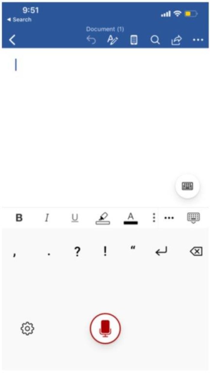 iOS端Office新版发布：Word新增听写输入功能