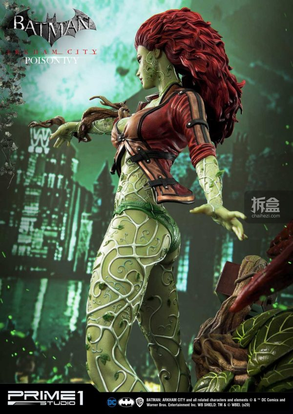 prime 1 studio《蝙蝠侠:阿卡姆之城》毒藤女poison ivy 1:3雕像