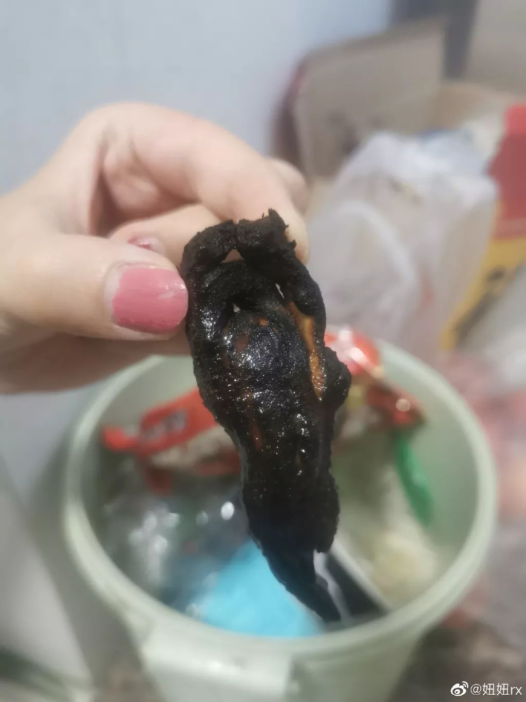 锅都糊了▼@通勤的小象:电饭锅蛋糕我做成了猪大肠▼@洲舟粥一碗:我妈