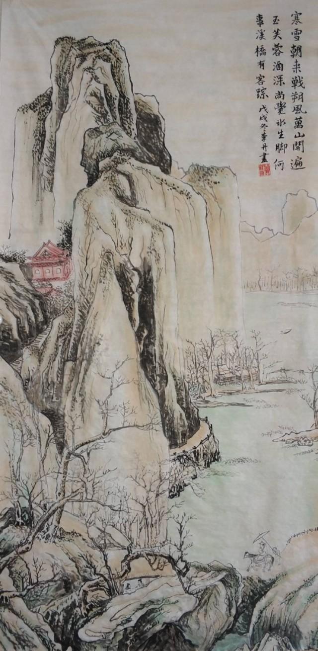 扬州李丹国画图片