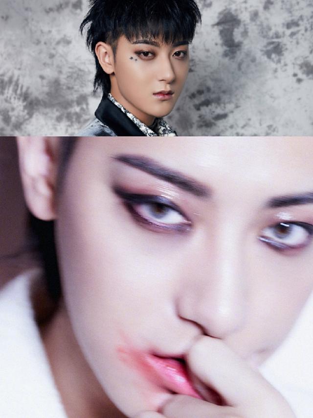 原创肖战盛名下谁记得黄子韬风头过后去眼线褪华服胡子拉碴倒挺帅