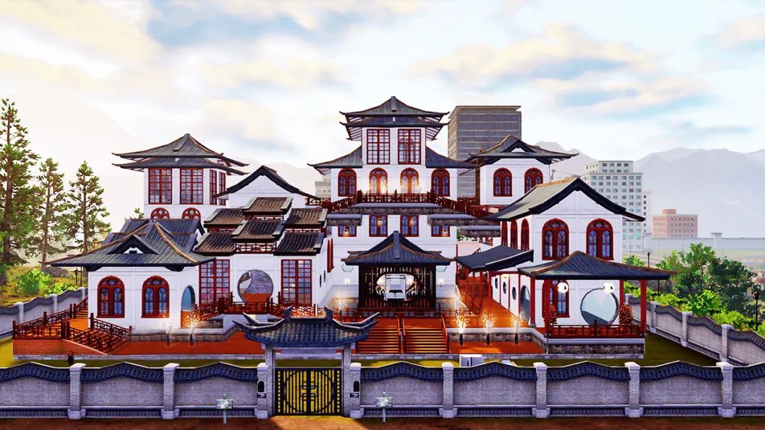 啦~幸存者@梨子ya给大家带来的破晓之城圆形大穹顶建筑终于可以实现啦