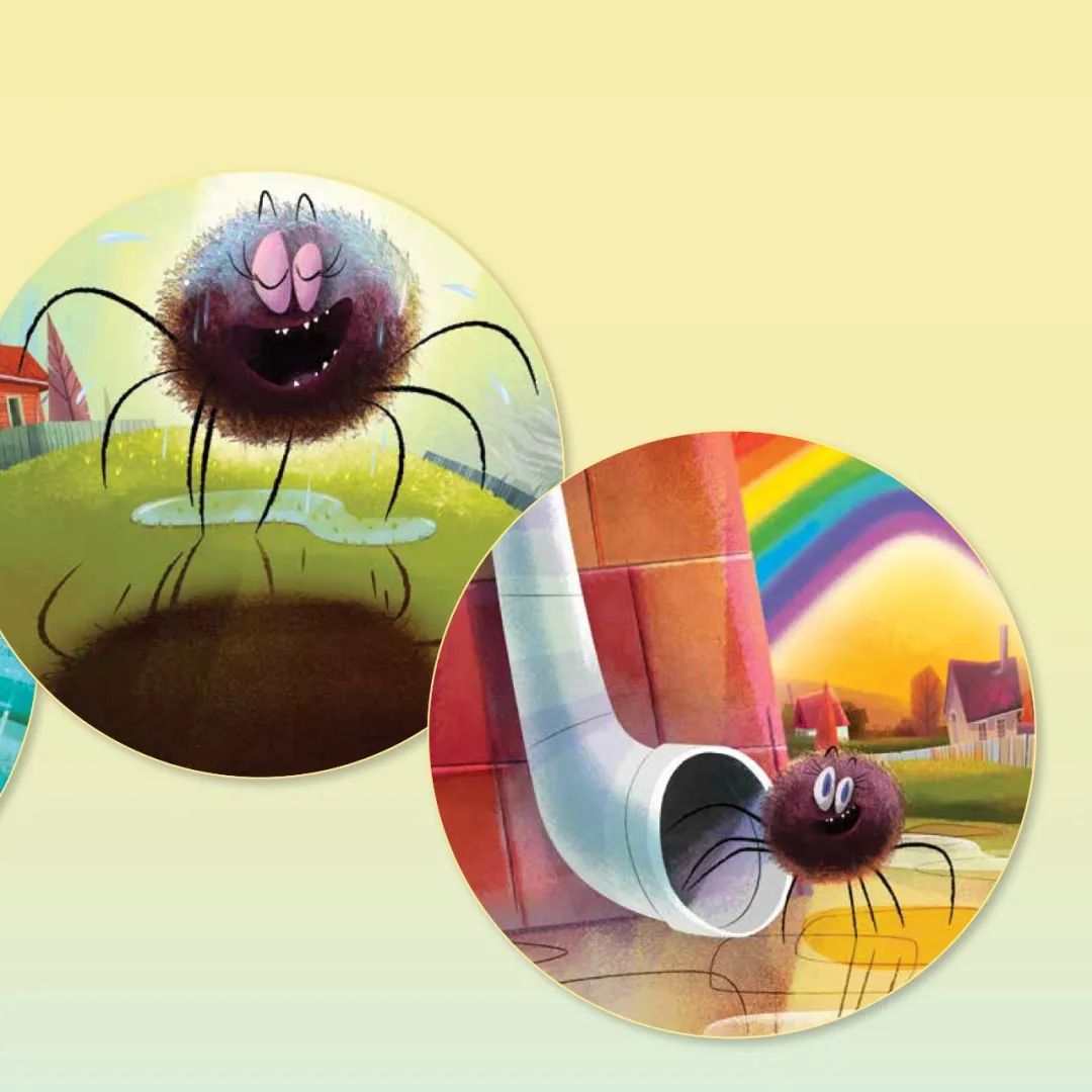 今日打卡跟着辛巴一起学唱英文儿歌eensyweensyspider可爱的小蜘蛛