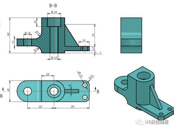 ug建模复杂图纸图片