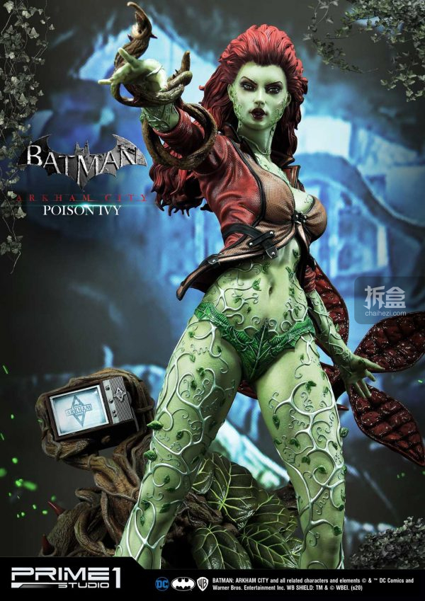 prime1studio蝙蝠侠阿卡姆之城毒藤女poisonivy13雕像