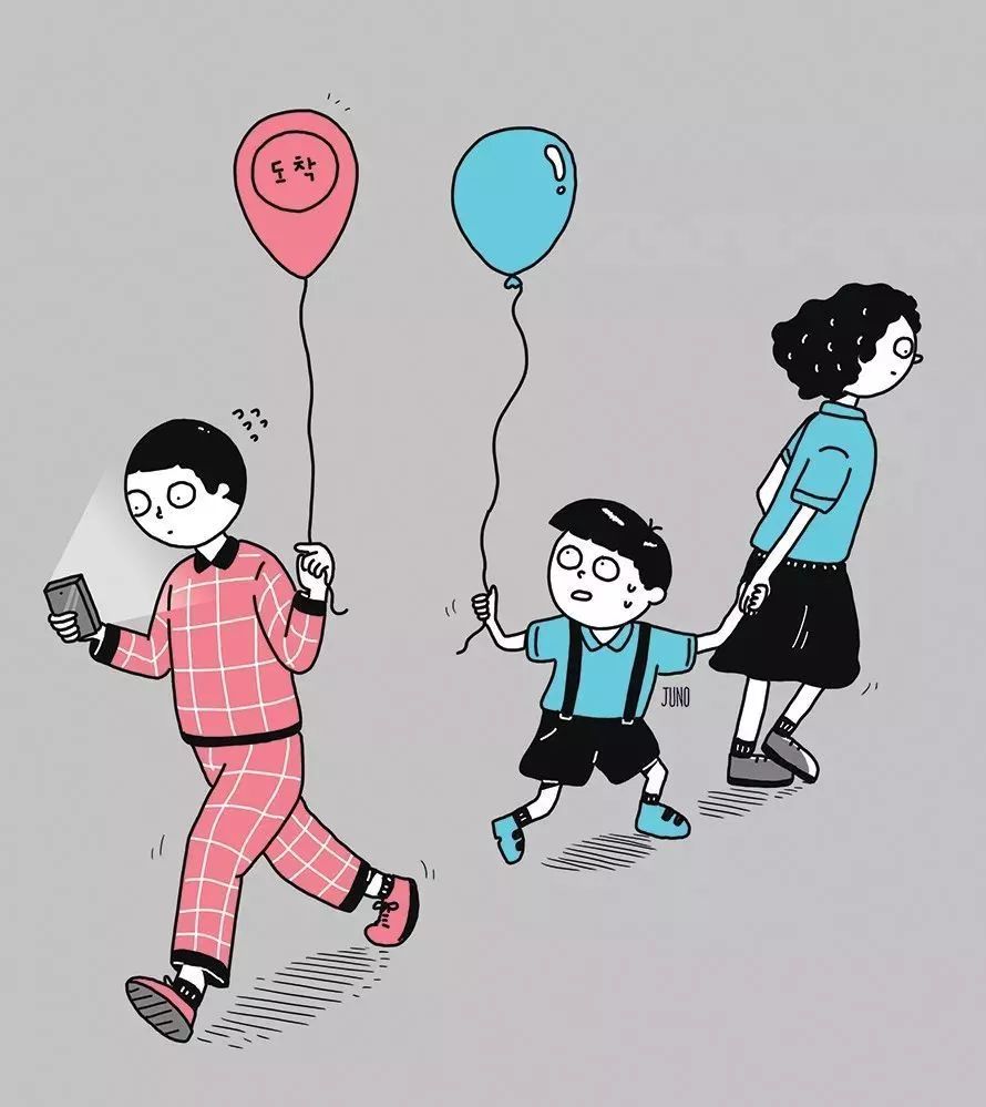 插画师笔下的外向孤独症患者