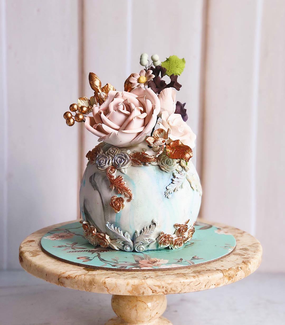 蛋糕精致的如艺术品价格翻了一倍顾客也不嫌贵