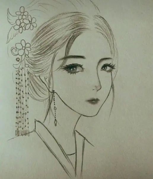 二月二大名作家坐家戰疫新作觀美姬素描遙寄家鄉九妹