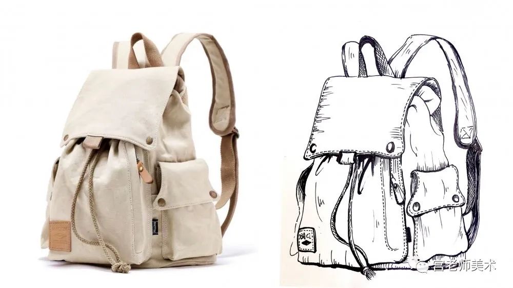 每周一练书包写生