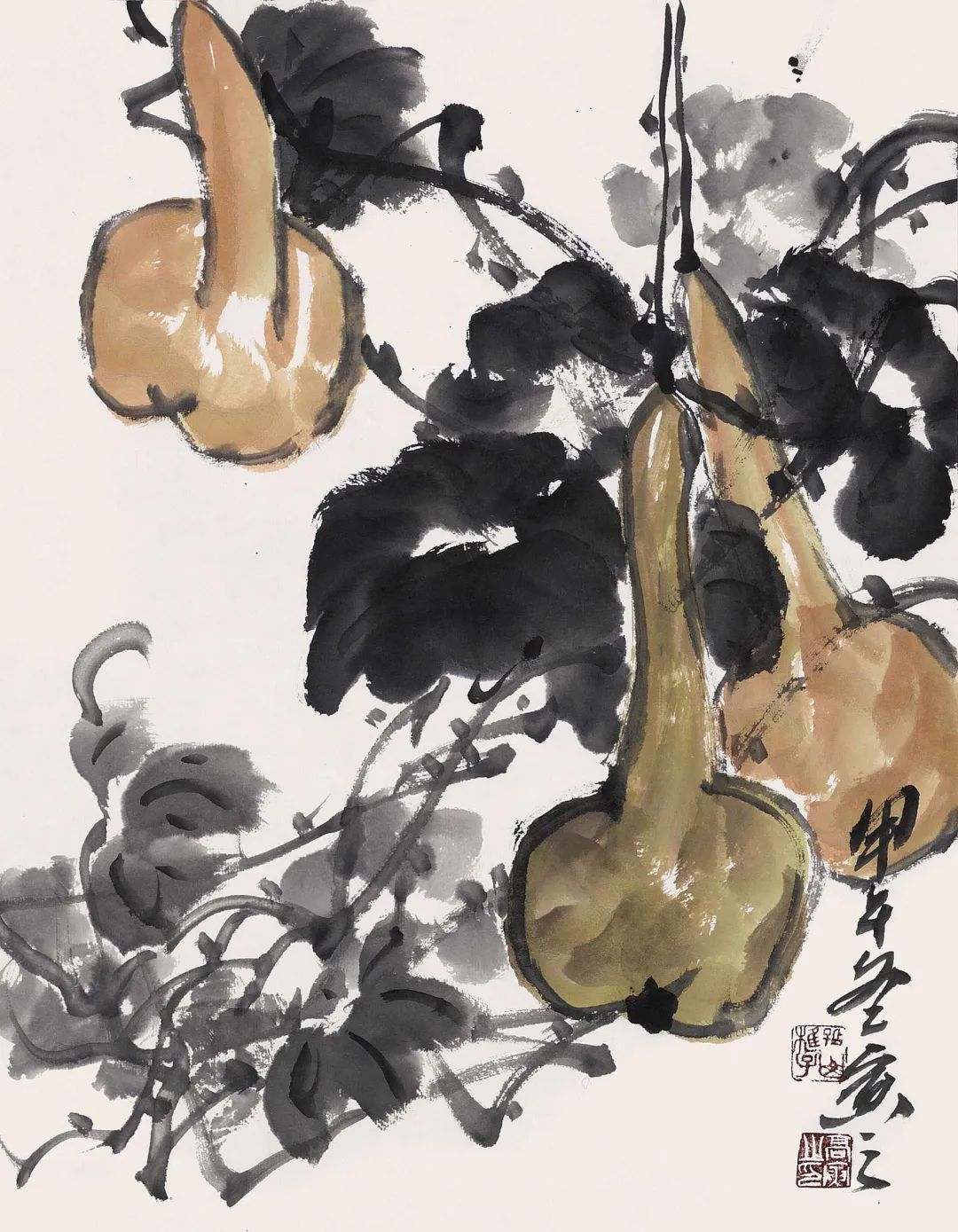 闻高飞(字寅之)先生的大名,在黔中书画界,他是颇具实力的一位花鸟画家