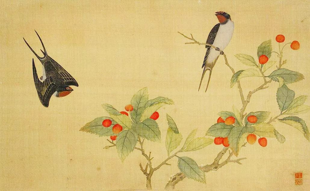 鉴赏古代中国绘画中的鸟类