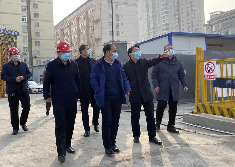 太原市龙城发展投资有限公司董事长刘鹏飞一行莅临电建项目专项指导