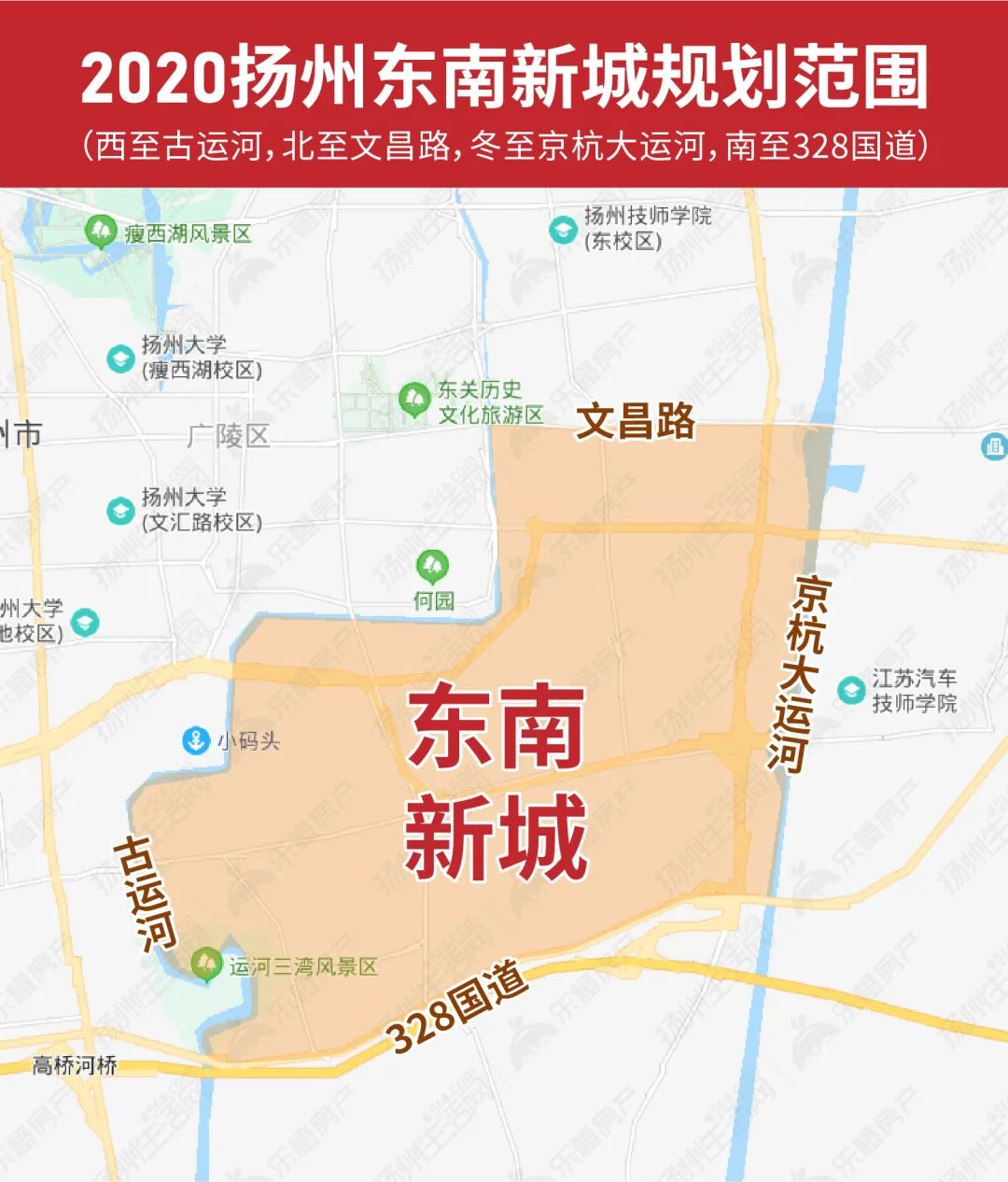 扬州东南新城2022规划图片