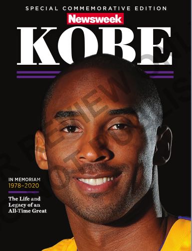 《newsweek》特别纪念版致敬传奇科比,全书kobe一生故事_曼巴