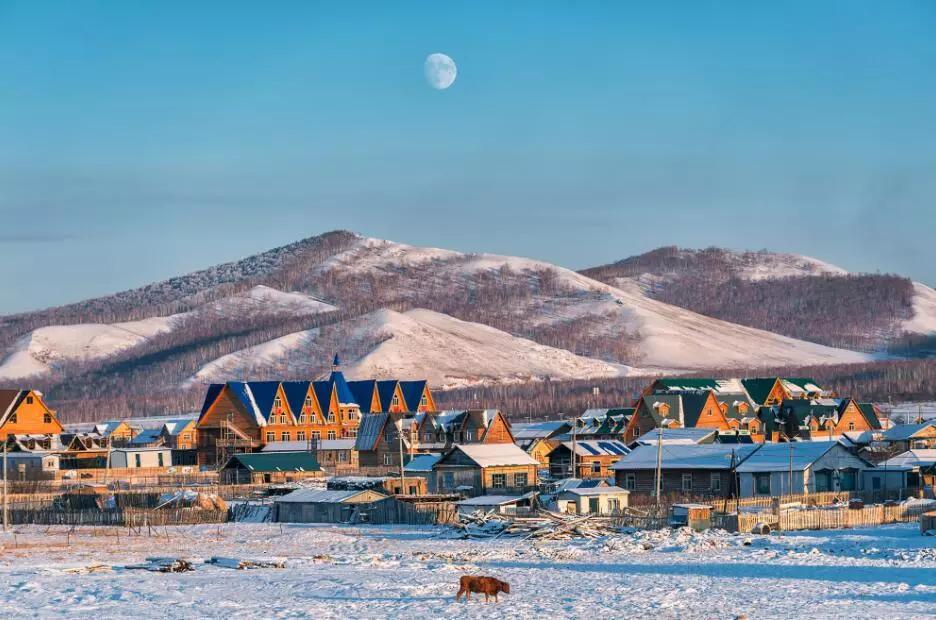 冬天你应该来看看的额尔古纳河右岸的这座小镇