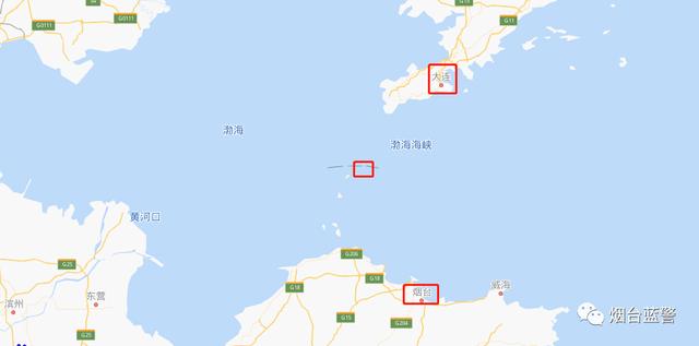 南隍城岛位于渤海深处,距离蓬莱33海里,距离大连23海里.