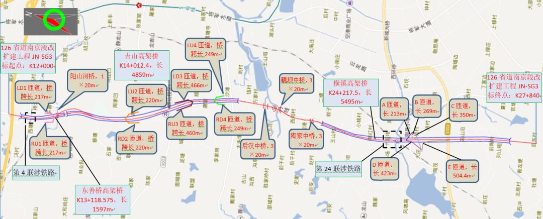 江宁宁丹路快速路规划图片