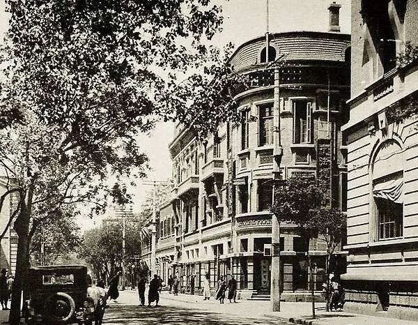 说说天津卫——赤峰道上的法国菜市与兵营_租界